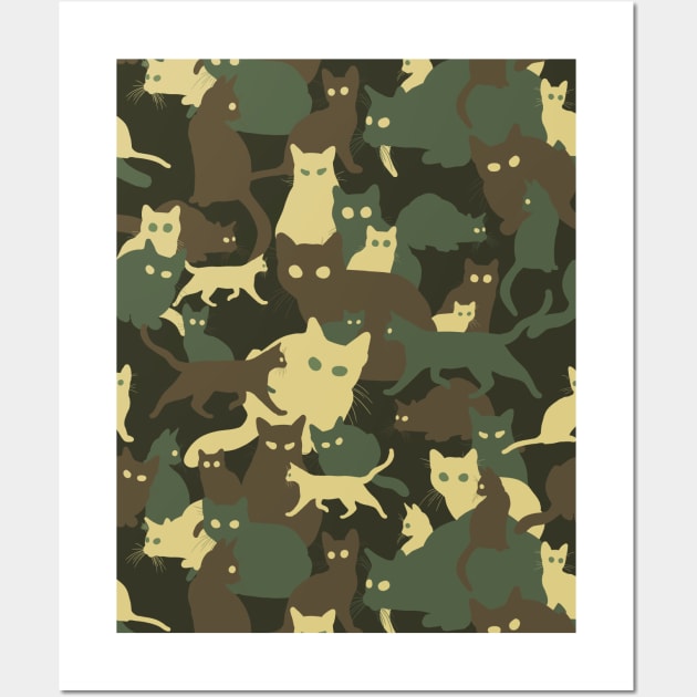 ARMY CATS Wall Art by stark.shop